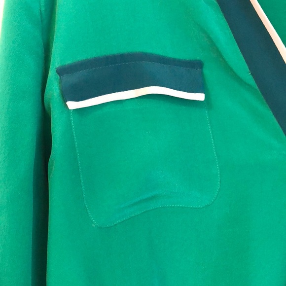 EUC Joie silk blouse Sz. L - Picture 4 of 5